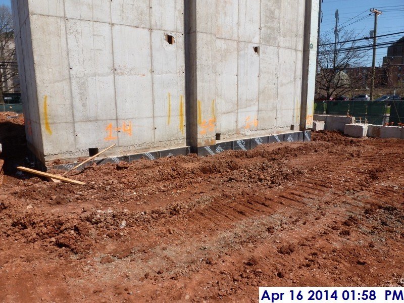 Compaction around foundation walls at Elev. -1,2,3 Facing South-East (800x600)